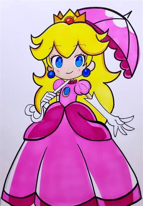 dibujos de la princesa peach